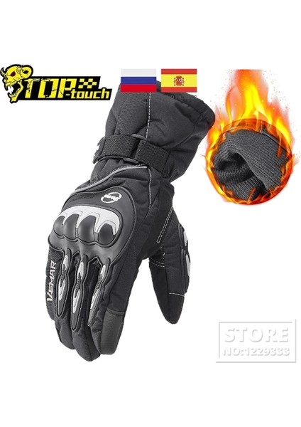 Wp-01-Bu Eldiven Stili L Beden Vemar Motosiklet Eldivenleri Su Geçirmez Kış Moto Eldivenleri Termal Polar Astarlı Kış Dokunmatik Ekran Kaymaz Motosiklet Binme Eldivenleri# (Yurt Dışından) modelleri