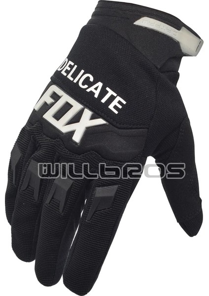 Mavi Stil S Beden Motokros Yarış Eldivenleri Hassas Tilki Guantes Dağ Bisikleti Offroad Hava Mesh Erkek Kadın Unisex Bisiklet Motosiklet Luvas (Yurt Dışından) fırsatları