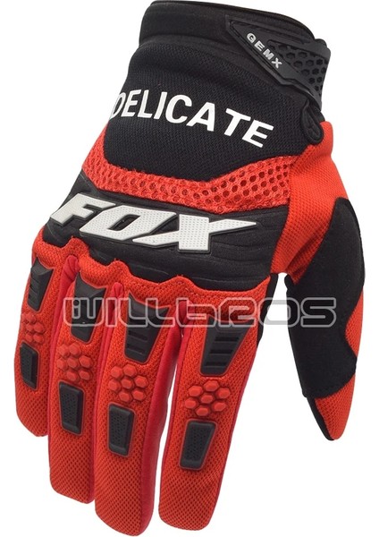 Kırmızı Stil Xl Beden Hassas Tilki Eldivenleri Motokros Guantes Mx Bmx Dirt Bike Dağ Bisikleti Off-Road Dirtpaw Yarış Atv Utv Beyaz Luvas Erkekler Için (Yurt Dışından)