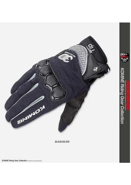 Gri Stil L Beden Ummer Yeni Komıne GK162 3D Örgü Teknolojisi Binicilik Eldiveni Motosikletmotosikletmoto Yarış Eldivenlerinin Renkleri M L Xl Boyutuna Sahiptir (Yurt Dışından)