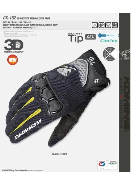 Gri Stil L Beden Ummer Yeni Komıne GK162 3D Örgü Teknolojisi Binicilik Eldiveni Motosikletmotosikletmoto Yarış Eldivenlerinin Renkleri M L Xl Boyutuna Sahiptir (Yurt Dışından) fırsatları