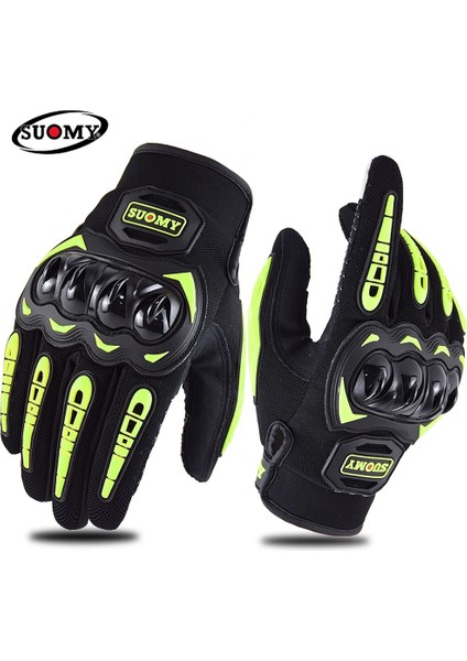 Yeşil Stil M Beden Suomy Dirt Biker Mx Motosiklet Eldivenleri Yaz Tam Parmak Moto Yarış Eldivenleri Dokunmatik Ekran Motosiklet Motokros Erkekler Artı Boyutu Pembe (Yurt Dışından)