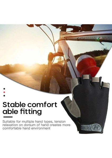 Mavi 2 Tarzı Xl Beden Unisex Parmaksız Eldivenler Kaymaz Sıkı Şok Emme Aşınma Mitten Doğa Sporları Binme Erkek Eldivenleri Guantes Invierno Mujer (Yurt Dışından) fırsatları