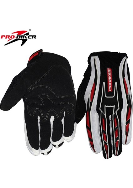 E1 Stili L Beden Guantes Luvas Pro Bisikletçinin Eldivenleri Moto Motokros Tam Parmak Erkek Kadın Motosiklet Eldiven Bisiklet Bisiklet Su Geçirmez Eldiven (Yurt Dışından)