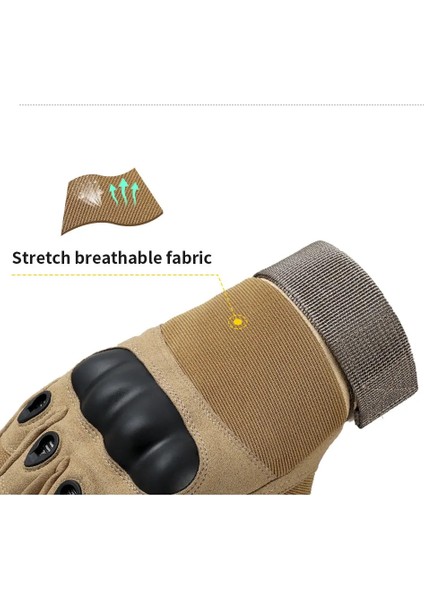 Siyah Stil M Beden Ozero Taktik Ordu Askeri Eldiven Sert Knuckle Tam Parmak Erkekler Için Motosiklet Eldivenleri Açık Bisiklet Avcılık Yürüyüş Kamp (Yurt Dışından) fırsatları