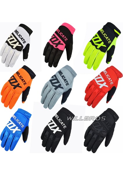 Mavi Stil L Beden Motokros Eldivenleri Hassas Fox Guantes Bmx Mx Dirt Bike Off-Road Utv Atv Dağ Bisikleti Dirtpaw Yarışı Bisiklet Luvas Erkekler Için (Yurt Dışından)