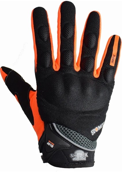 Turuncu Tarzı L Beden Suomy Motosiklet Eldivenleri Dokunmatik Ekran Guantes Moto Eldiven Motokros Yaz Nefes Motorcu Binme Motosiklet Eldivenleri Motosiklet Mx (Yurt Dışından)