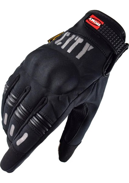 SU09-SIYAH Stil L Beden Suomy Şehir Eldivenleri Dokunmatik Ekran Su Geçirmez Motosiklet Eldivenleri Yarış Motokrosmotosiklet Eldivenleri Biniciler Siyah Motoqueiro Guantes # (Yurt Dışından) modelleri