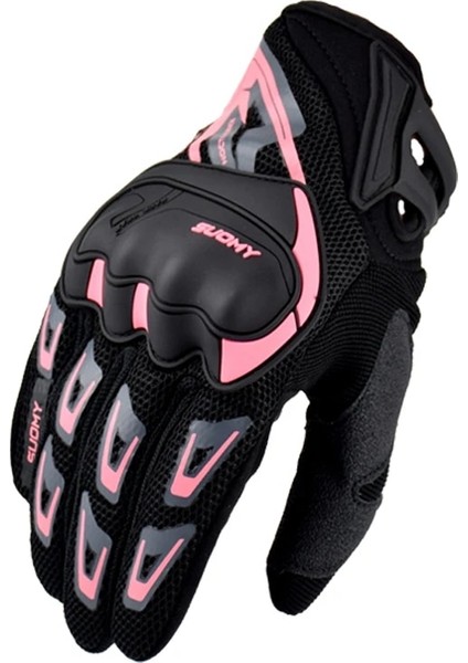 Pembe Tarzı Xl Beden Suomy Yeni Motosiklet Eldivenleri Yaz Moto Biker Eldivenleri Dokunmatik Bisiklet Dağ Bisikleti Eldivenleri Fit Kadın Erkek Pembe Gri (Yurt Dışından) fiyatları