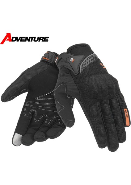 A30-YEŞIL Stil Xxl Tam Parmak Eldiven Motosiklet Dört Mevsim Nefes Guantes Moto Erkek Eldiven Dokunmatik Ekran Kaymaz Moto Eldiven Koruyucu (Yurt Dışından)