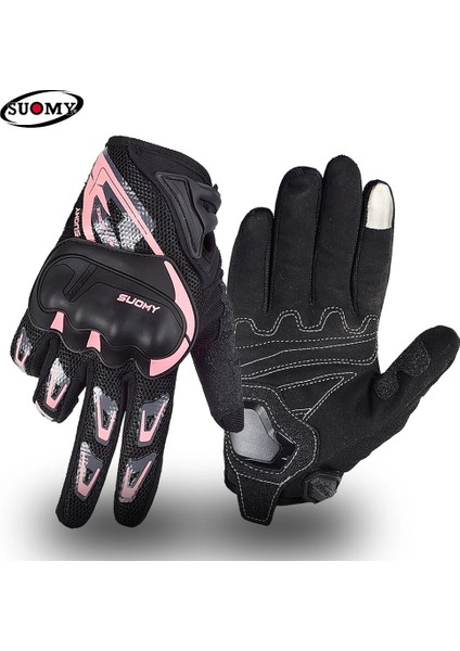 SU35 Kırmızı Stil L Beden Suomy Darbeye Dayanıklı Yaz Nefes Alabilir Örgü Motosiklet Yarış Eldivenleri Dokunmatik Ekran Off Road Motosiklet Sürme Eldivenleri Guantes Moto Xxl (Yurt Dışından) fırsatları