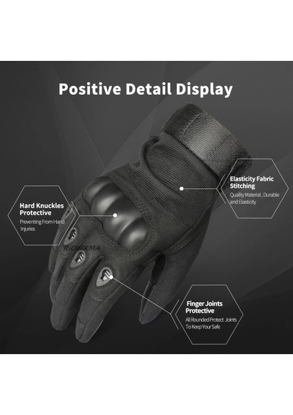 Tam Parmak - Siyah Stil Xl Beden Knuckles Motosiklet Eldivenleri Kış Yaz Motosiklet Eldivenleri Erkekler Mtb Pitbike Enduro Kar Araci Kayak Için Dokunmatik Ekran Iş Eldivenleri (Yurt Dışından) indirimleri