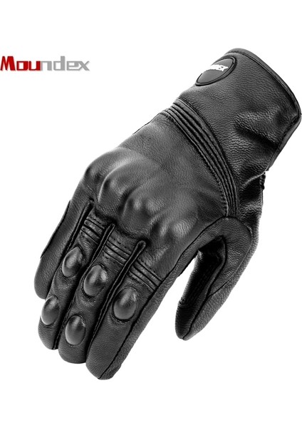 Pro-13 Tarzı L Beden Motosiklet Eldivenleri Erkek Motokros Bisiklet Uzun Sıcak Retro Deri Yarış Bahar Klasik Dokunmatik Ekran Için Tam Parmak Serin (Yurt Dışından) fırsatları