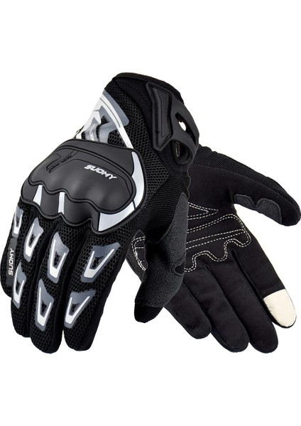 Koyu Gri Tarzı Xxl Suomy Yaz Nefes Motosiklet Eldivenleri Dokunmatik Ekran Guantes Moto Bisiklet Koruyucu Eldivenler Bisiklet Yarışı Tam Parmak Eldiven Sıcak (Yurt Dışından) indirimleri