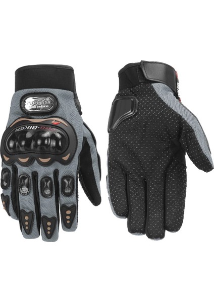 MCS-01C Gri Eldiven Stili M Beden Vemar Motosiklet Eldivenleri Su Geçirmez Kış Moto Eldivenleri Termal Polar Astarlı Kış Dokunmatik Ekran Kaymaz Motosiklet Binme Eldivenleri# (Yurt Dışından)