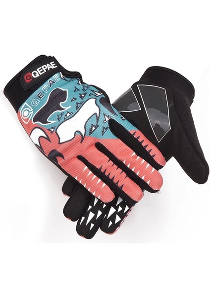 O-Ewr Stili M Beden Qepae Tam Parmak Motosiklet Kış Eldivenleri Ekran Dokunmatik Guantes Moto Yarışıkayak Tırmanmabisiklet Binme Spor Motokros Eldiven (Yurt Dışından)