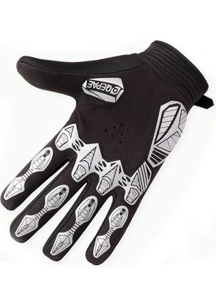 O-Ewr Stili M Beden Qepae Tam Parmak Motosiklet Kış Eldivenleri Ekran Dokunmatik Guantes Moto Yarışıkayak Tırmanmabisiklet Binme Spor Motokros Eldiven (Yurt Dışından)