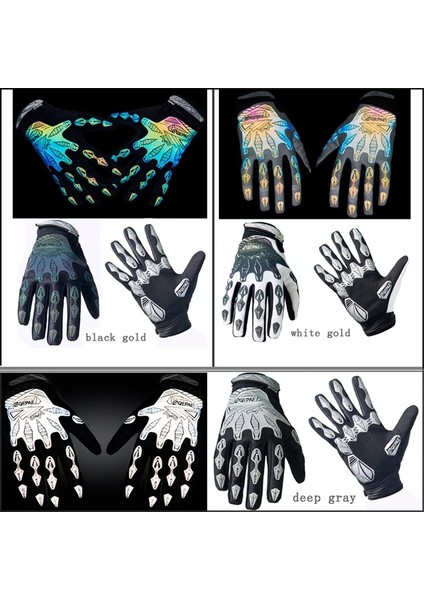 O-Ewr Stili M Beden Qepae Tam Parmak Motosiklet Kış Eldivenleri Ekran Dokunmatik Guantes Moto Yarışıkayak Tırmanmabisiklet Binme Spor Motokros Eldiven (Yurt Dışından)