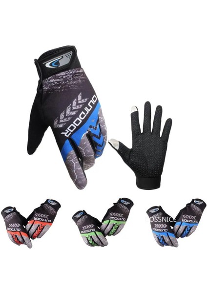 Kırmızı Stil Xl Beden 1 Çift Tam Parmak Motosiklet Kış Eldiven Ekran Dokunmatik Guantes Moto Yarışıkayak Tırmanmabisiklet Binme Spor Motokros Eldiven (Yurt Dışından) fiyatları