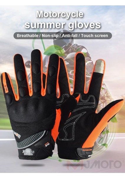 SU09TURUNCU Stil L Beden Suomy Yeni Tasarım Motosiklet Eldivenleri Yarış Luva Motoqueiro Guantes Moto Motocicleta Luvas De Moto Bisiklet Motokros Eldiveni (Yurt Dışından)