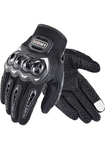 SU33SIYAH Stil M Beden Suomy Yeni Tasarım Motosiklet Eldivenleri Yarış Luva Motoqueiro Guantes Moto Motocicleta Luvas De Moto Bisiklet Motokros Eldiveni (Yurt Dışından)