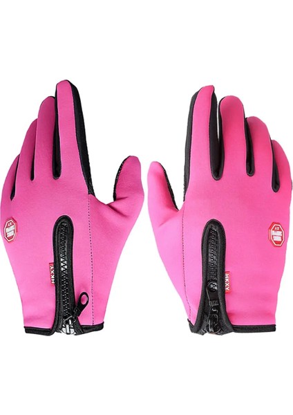 Pembe Tarzı Xxl Motosiklet Isıtmalı Eldivenler Kış Kar Eldivenleri Su Geçirmez Dokunmatik Ekran Motosiklet Bisiklet Sıcak Eldivenler Moto Termal Guantes Eldivenler (Yurt Dışından)