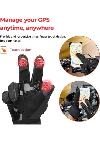 Yaz Eldivenleri Siyah Stil L Beden Kemimoto Kış Motosiklet Eldivenleri Dokunmatik Ekran Motokros Su Geçirmez Rüzgar Geçirmez Koruyucu Kış Eldivenleri Erkekler Guantes Moto Luvas (Yurt Dışından) indirimleri
