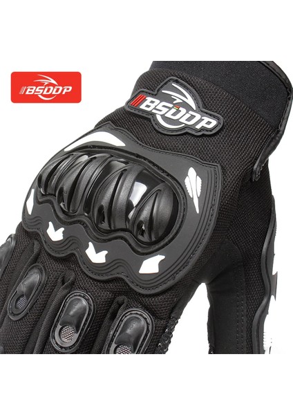 Tip 2 Kırmızı Stil Xl Beden Motosiklet Eldivenleri Kış ve Yaz Nefes Alabilir Tam Parmak Yarış Eldivenleri Doğa Sporları Koruma Binme Çapraz Kir Bisiklet Eldivenleri (Yurt Dışından)