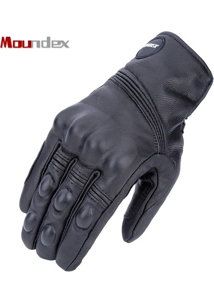 Uzun Delikli Stil M Beden Hakiki Deri Motosiklet Eldivenleri Rüzgar Geçirmez Tam Parmak Moto Sürme Eldiven Nefes Dört Mevsim Erkekler Motor Kadınlar Yaz (Yurt Dışından) modelleri