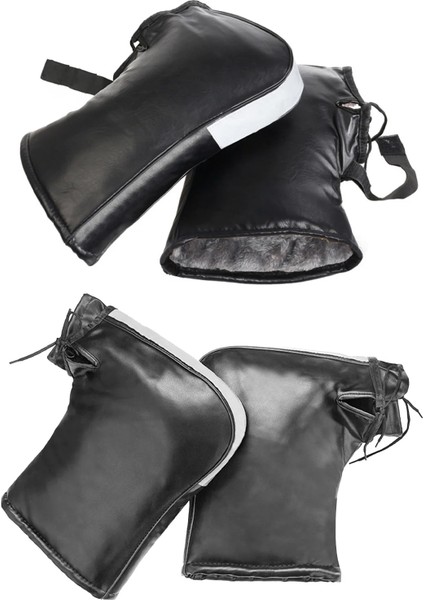 Şampanya Tarzı Kış Motosiklet Gidon Eldivenleri Motosiklet Eldivenleri Rüzgar Geçirmez Su Geçirmez Sıcak Kolu Kapak Bisiklet Scooter Gidon Kapağı (Yurt Dışından) fiyatları