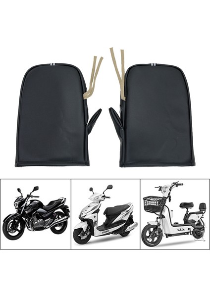 Şampanya Tarzı Kış Motosiklet Gidon Eldivenleri Motosiklet Eldivenleri Rüzgar Geçirmez Su Geçirmez Sıcak Kolu Kapak Bisiklet Scooter Gidon Kapağı (Yurt Dışından) modelleri