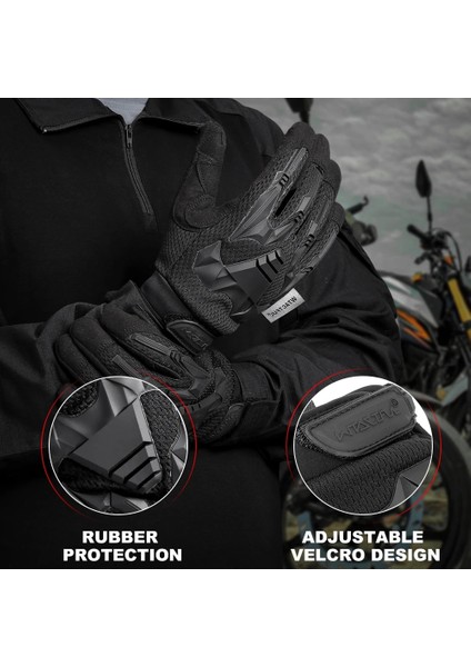 A18PARMAKSIZ Yeşil Stil L Beden Motosiklet Tam Parmak Eldiven Kauçuk Koruyucu Dişli Enduro Yarış Bisikletçisi Sürme Motokros Moto Motosiklet Eldivenler Erkek Eldiven (Yurt Dışından) indirimleri