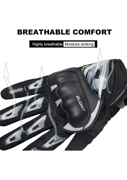 SU10 Mavi Stil Xxl Suomy Dirt Biker Mx Motosiklet Eldivenleri Yaz Tam Parmak Moto Yarış Eldivenleri Dokunmatik Ekran Motosiklet Motokros Erkekler Artı Boyutu Pembe (Yurt Dışından) indirimleri