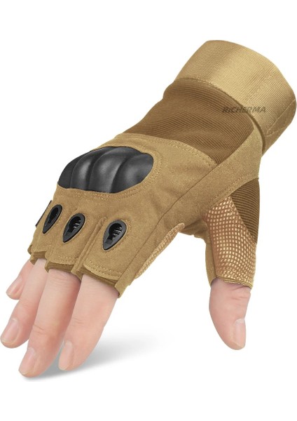 Sarı Stil L Beden Yaz Parmaksız Motosiklet Eldivenleri Sert Knuckles El Eldivenleri Yaz Moto Motosiklet Eldivenleri Motor Biker Binme Bisiklete Binme (Yurt Dışından)