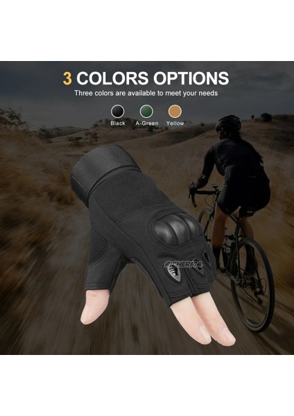 Sarı Stil L Beden Yaz Parmaksız Motosiklet Eldivenleri Sert Knuckles El Eldivenleri Yaz Moto Motosiklet Eldivenleri Motor Biker Binme Bisiklete Binme (Yurt Dışından) indirimleri