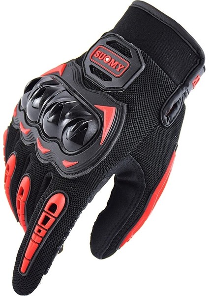 Kırmızı Stil Xxl Motosiklet Eldivenleri Dokunmatik Ekran Nefes Alabilir Giyilebilir Yarış Eldivenleri Guantes Moto Luvas Motocicleta Alp Motocross Yıldız Erkekler Kadınlar (Yurt Dışından)