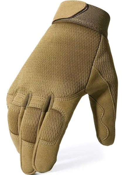 A9 Kahverengi Stil Xl Beden Motosiklet Tam Parmak Eldiven Enduro Motokros Pit Biker Binme Motosiklet Yarışı Koruyucu Dişli Mtb Bmx Moto Eldiven Erkek Kadın (Yurt Dışından)