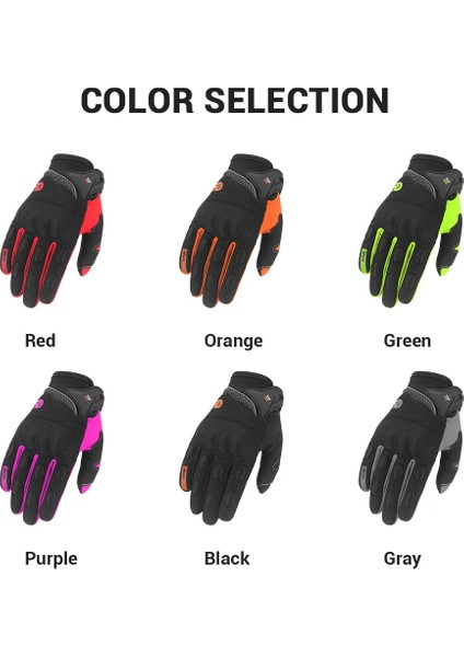 SU01 Kırmızı Eldiven Stili M Beden Motosiklet Eldivenleri Erkekler Yarış Gant Moto Motosiklet Motokros Binme Eldivenleri Motosiklet Nefes Yaz Tam Parmak Guantes (Yurt Dışından) indirimleri