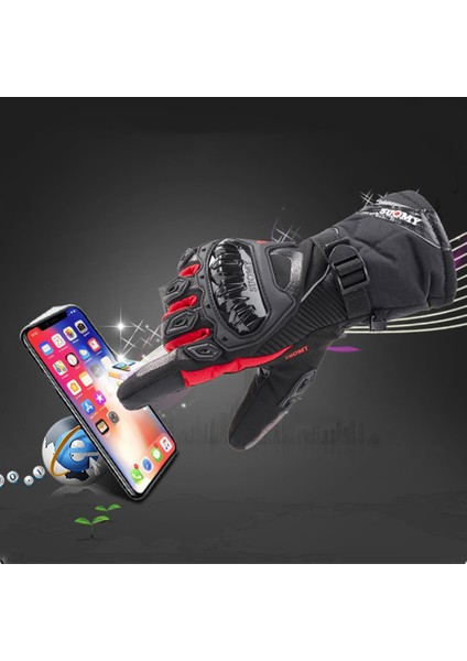 Mavi Stil Xxl Kış Sıcak Motosiklet Eldivenleri Su Geçirmez Dokunmatik Ekran Koruyucu Guantes Moto Motokros Eldivenleri Motosiklet Motocicletas Için (Yurt Dışından) fiyatları