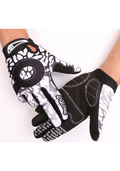 O-Lzg-Bk Stili S Beden Qepae Tam Parmak Motosiklet Kış Eldivenleri Ekran Dokunmatik Guantes Moto Yarışıkayak Tırmanmabisiklet Binme Spor Motokros Eldiven (Yurt Dışından)