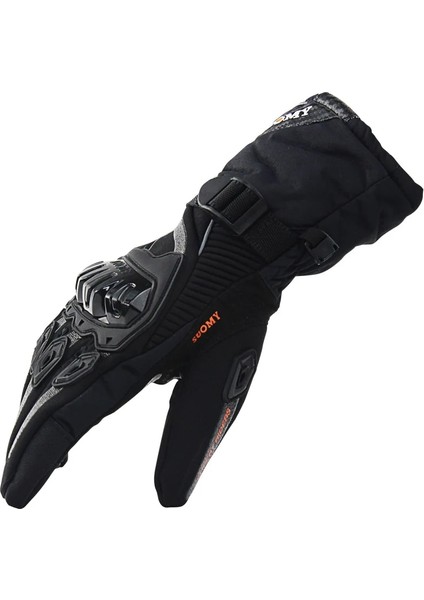No.3 Tarzı M Beden Suomy Motosiklet Eldivenleri 100% Su Geçirmez Rüzgar Geçirmez Kış Sıcak Guantes Moto Luvas Dokunmatik Ekran Motosiklet Eldiveni Koruyucu (Yurt Dışından)