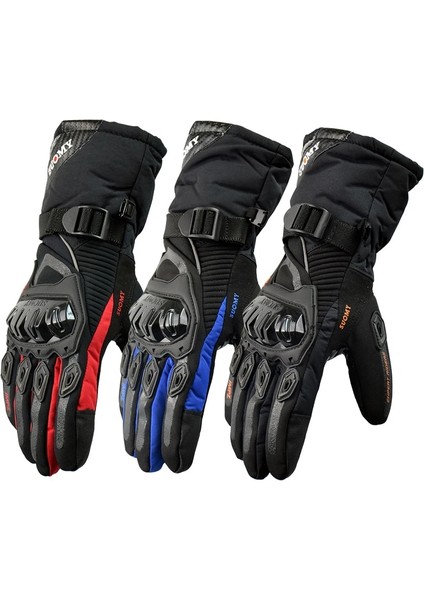 Siyah Stil M Beden Suomy Kış Sıcak Motosiklet Eldivenleri 100% Su Geçirmez Rüzgar Geçirmez Guantes Moto Luvas Dokunmatik Ekran Motosiklet Eldiveni (Yurt Dışından)