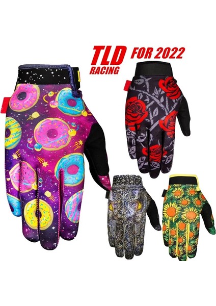 Mor Tarzı M Beden Tream Fox Dirt Bike Eldivenleri Üst 4 Renk Sprinkles Motosiklet Eldivenleri Moto Mtb Eldiven Mx Motokros Eldivenleri (Yurt Dışından) modelleri
