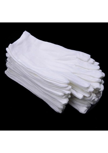 1 Çift Tarzı Çiftler Beyaz Pamuklu Eldivenler Muayene Hafif Iş Eldivenleri Yüksek Li Koruyucu Eldivenler (Yurt Dışından) indirimleri