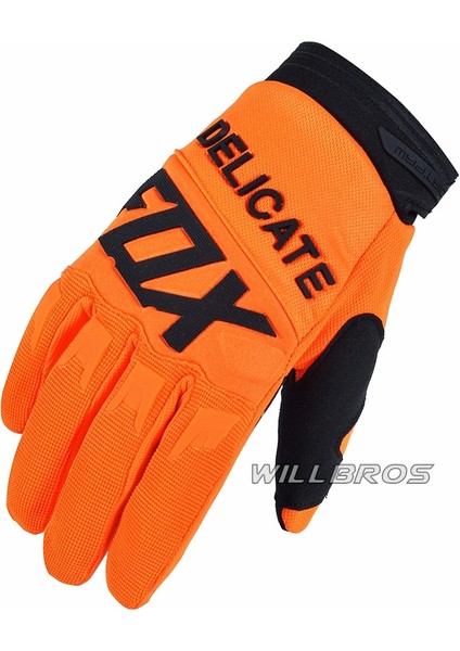 Turuncu Tarzı M Beden Motokros Dirtpaw Yarış Eldivenleri Mx Dirt Bike Narin Fox Guantes Atv Off Road Utv Dağ Bisikleti Bisiklet Luvas Erkekler Için (Yurt Dışından)