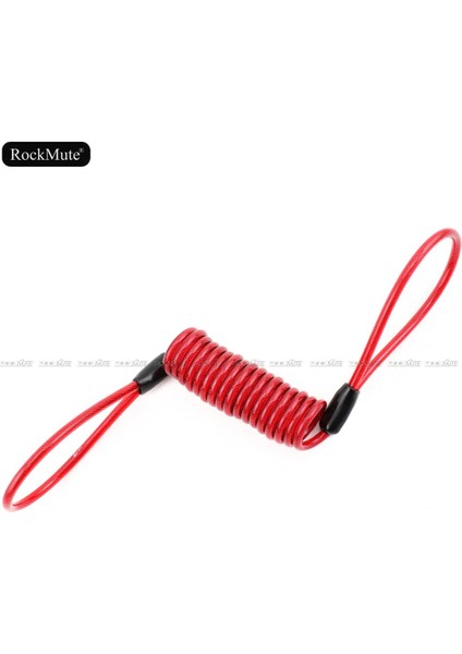 Hatırlatma-Kırmızı Tarzı Motosiklet Scooter Için Tekerlek Fren Disk Kilidi Kir Bisiklet Bisiklet E-Bisiklet Hırsızlığa Karşı Güvenlik Su Geçirmez Dayanıklı Hatırlatma Kablosu (Yurt Dışından)