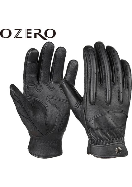 Sarı Stil Xl Beden Ozero Erkek Dokunmatik Ekran Eldiven Deri Motosiklet Eldiven Açık Spor Tam Parmak Bisiklet Dağ Bisikleti Guantes Moto Eldiven (Yurt Dışından)