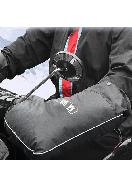 Büyük Ağız Stili Yansıtıcı Şerit ile Motosiklet Scooter Gidon Eldiven Rüzgar Geçirmez Su Geçirmez Sıcak Motosiklet Gidon El Kapak Manşonları (Yurt Dışından) modelleri
