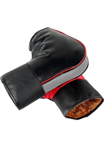 Yansıma Stili 1 Pair Motosiklet Gidon Manşonları Koruyucu Motosiklet Scooter Kalın Sıcak Kavrama Gidon Muff Yağmur Geçirmez Kış Isıtıcı Eldiven (Yurt Dışından)