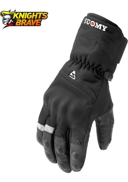 CG676 Siyah Stil L Beden Suomy Kış Motosiklet Eldivenleri Su Geçirmez Moto Motokros Eldivenleri Rüzgar Geçirmez Moto Eldivenleri Dokunmatik Ekran Motosiklet Sürme Guantes (Yurt Dışından) fırsatları